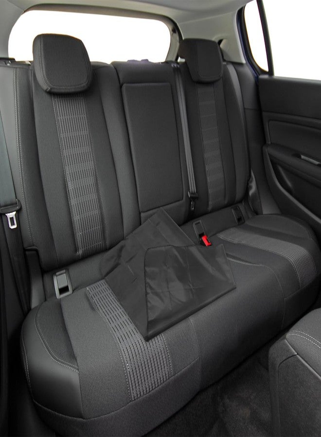 GRIRIW Waterproof Bench Car Seat Cover Rear Seat Protector Full Coverage Oxford Cloth Easy Installation Durable Back Cover for Car Interior - Image 4